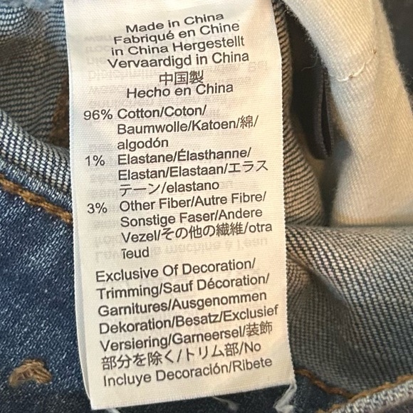 Madewell High-Rise Denim Shorts in Burke Wash: Button-Front Edition/ Size 30 - Picture 2 of 5